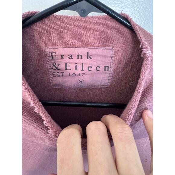 Frank & Eileen Long Sleeve Funnel Neck Capelet in Terracotta Size Small - Picture 5 of 6